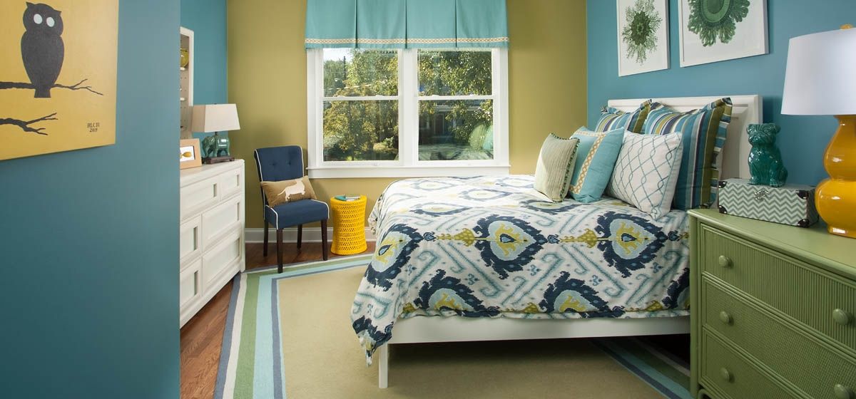 Colorful kids room
