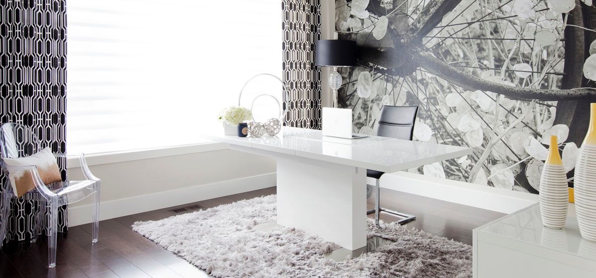 Modern yet functional home office