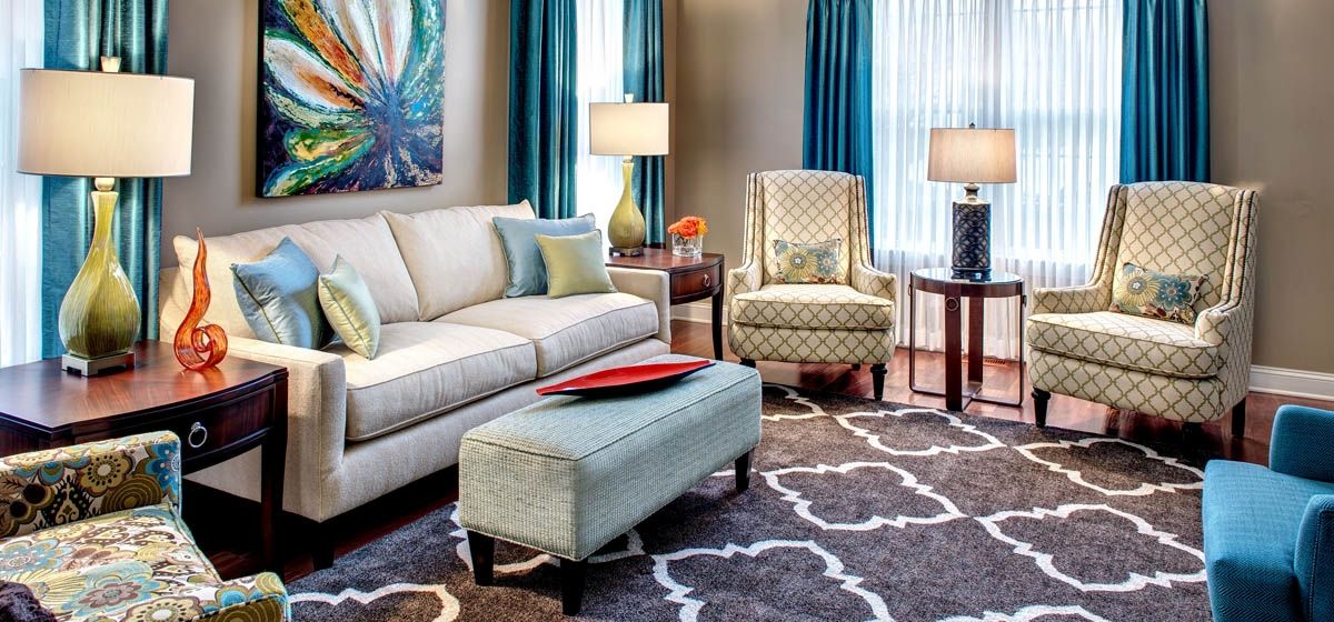 Dramatic living room makeover